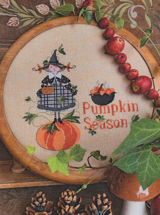 Lilli Violette - Pumpkin Season - Cross Stitch Pattern