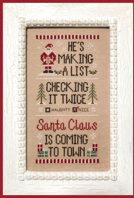 Santa's List by Country Cottage Needleworks